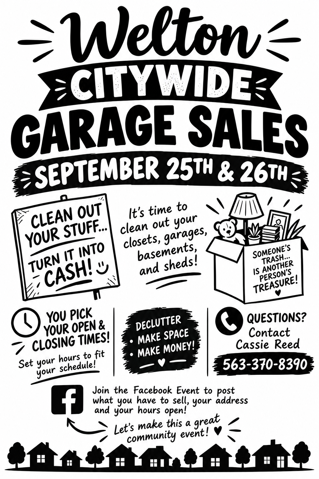 Welton Citywide Garage Sales — September 25th & 26th